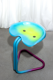 The Alien Stool 3 - Blue yellow