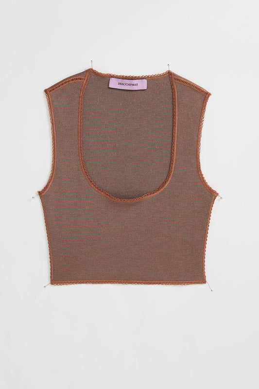 KNITTED BRA-TOP