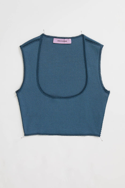 KNITTED BRA-TOP