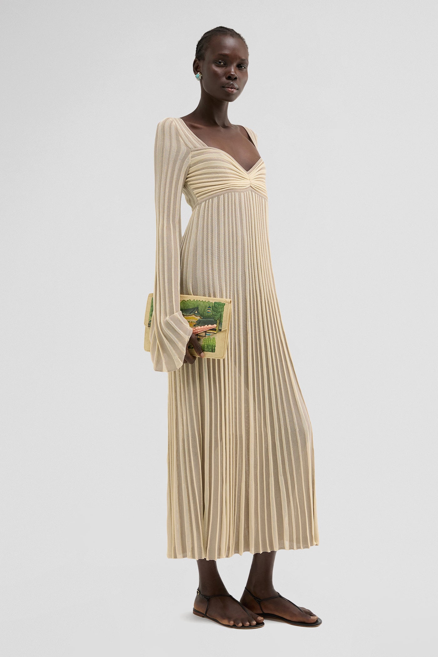 terry midi dress MACCAPANI