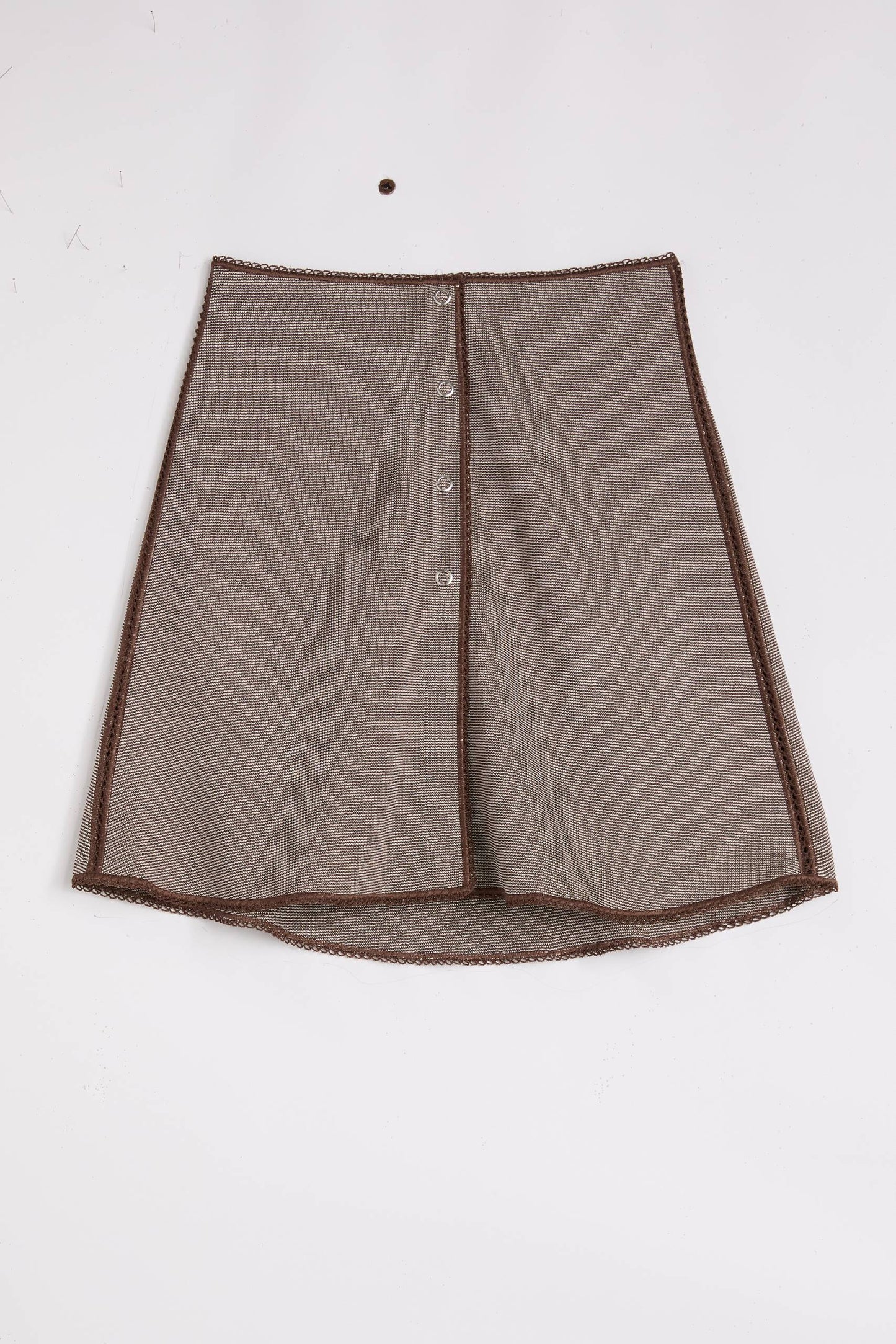KNITTED MINI SKIRT