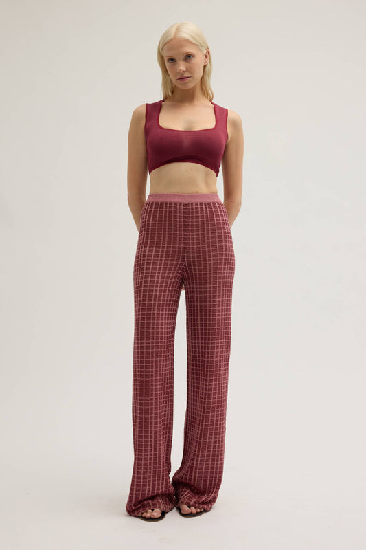 RELAXED KNIT PANT