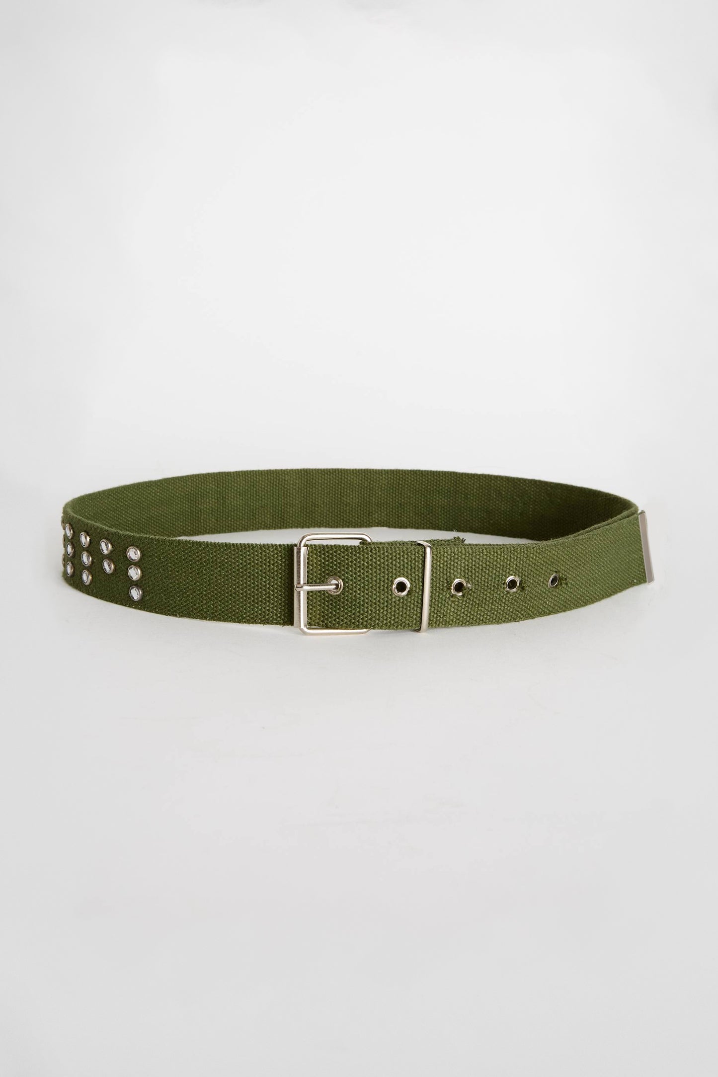 STUDDED TEXTILE BELT - VINTAGE