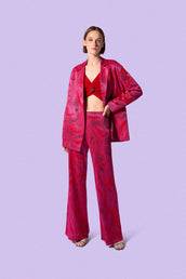 EASY PANT - FUXIA RED