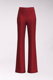 EASY PANT - LUREX RED