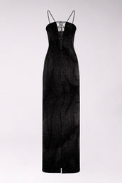 IRIS DRESS - TOTAL BLACK