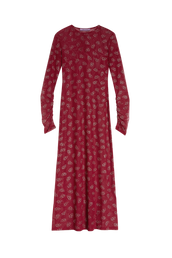 TERE DRESS - IRIDESCENT BORDEAUX