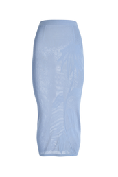 SEAMLESS OVER SKIRT - SKY