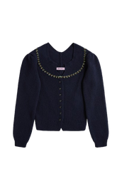 ALPINE CARDI - NAVY HOLIDAY EDITION