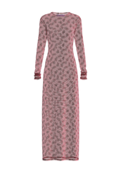 TERE DRESS - IRIDESCENT BORDEAUX