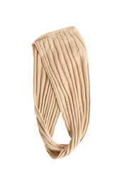 HOODED SCARF - CREAM