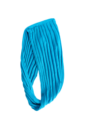 HOODED SCARF - TURQUOISE