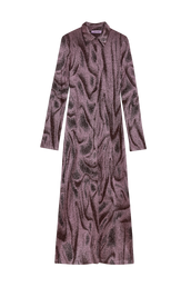 ANDRE DRESS - PINK-BROWN