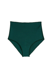 KNITTED MICRO SHORT - MEADOW GREEN