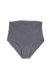 KNITTED MICRO SHORT - GREY LILAC