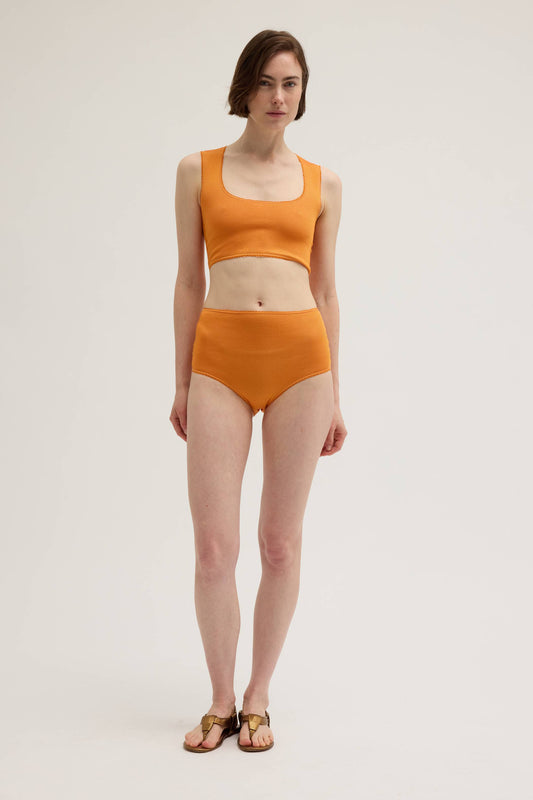 KNITTED BRA-TOP