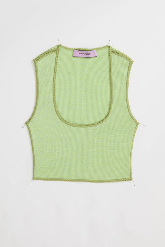 KNITTED BRA-TOP