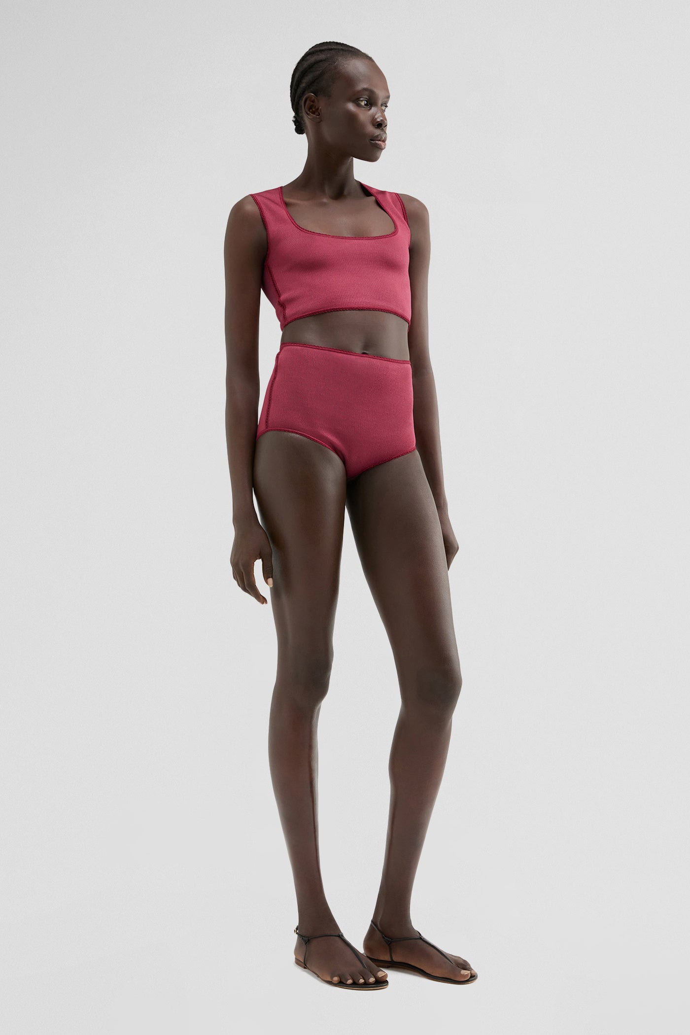 KNITTED MICRO SHORT