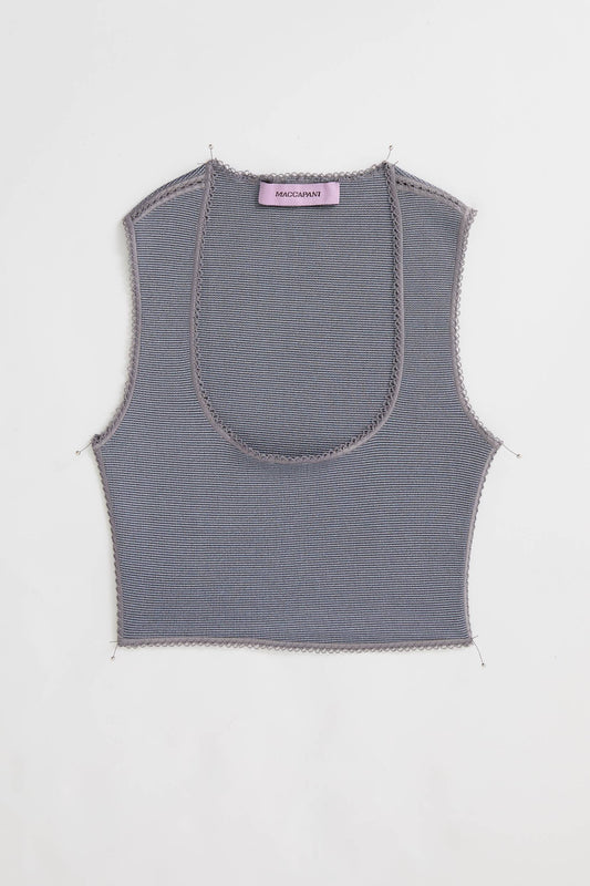 KNITTED BRA-TOP