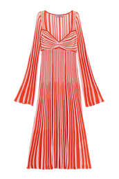 TERRY DRESS - ORANGE