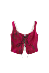 COMFY CORSET - BORDEAUX FUCHSIA