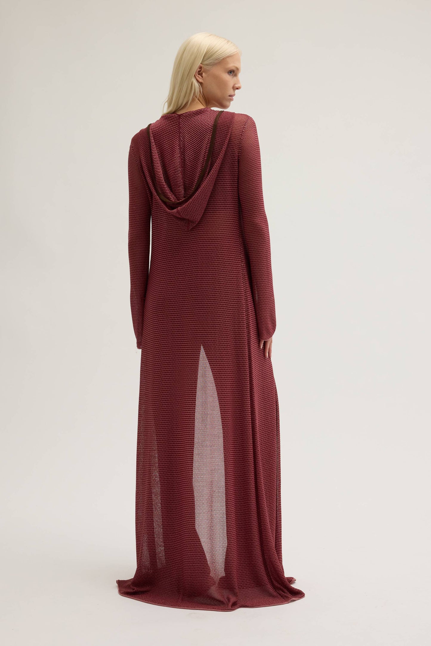 HOODED OVERCOAT