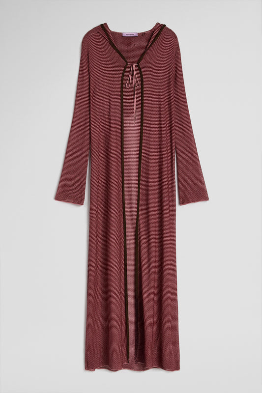HOODED OVERCOAT