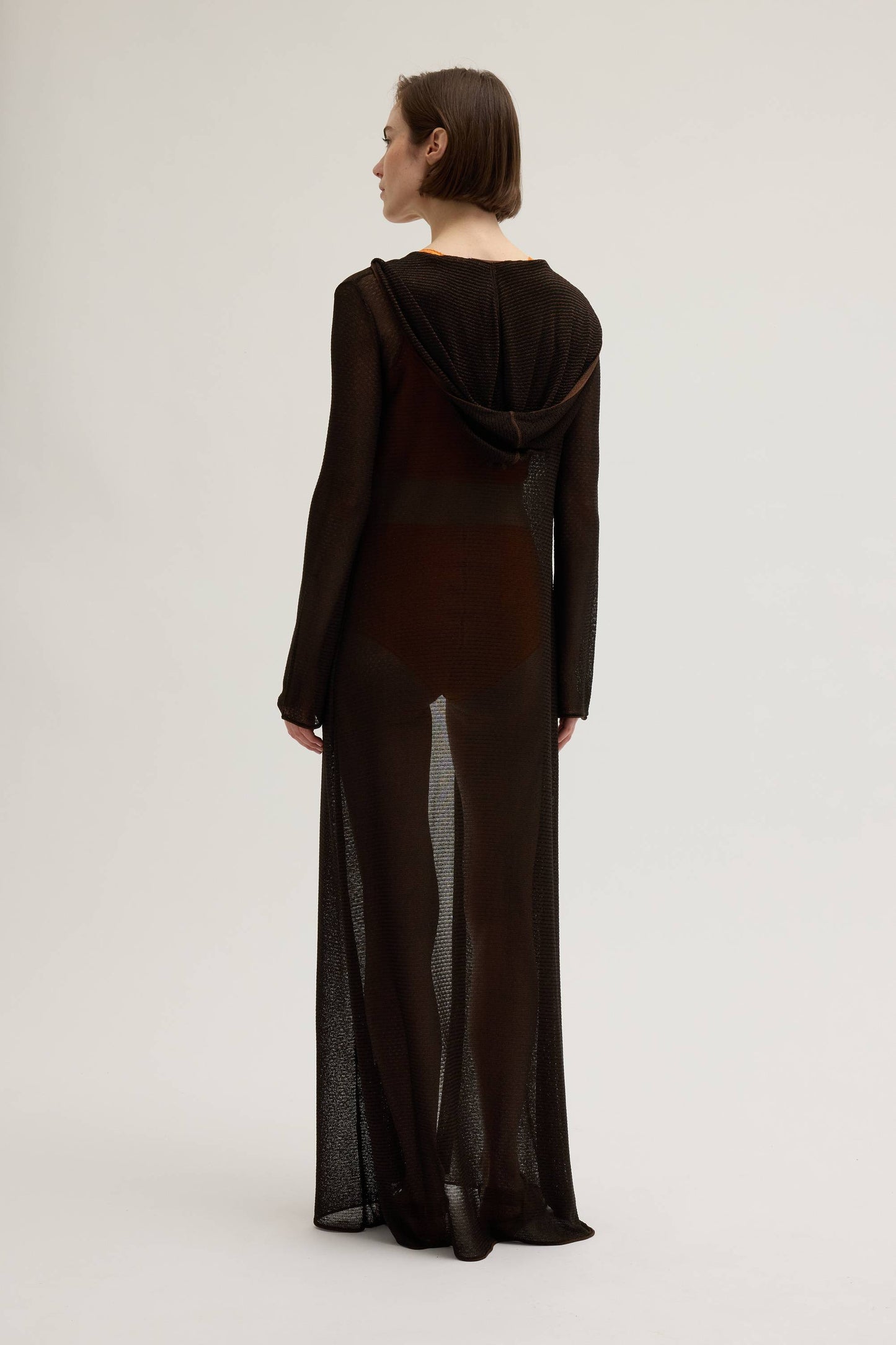 HOODED OVERCOAT