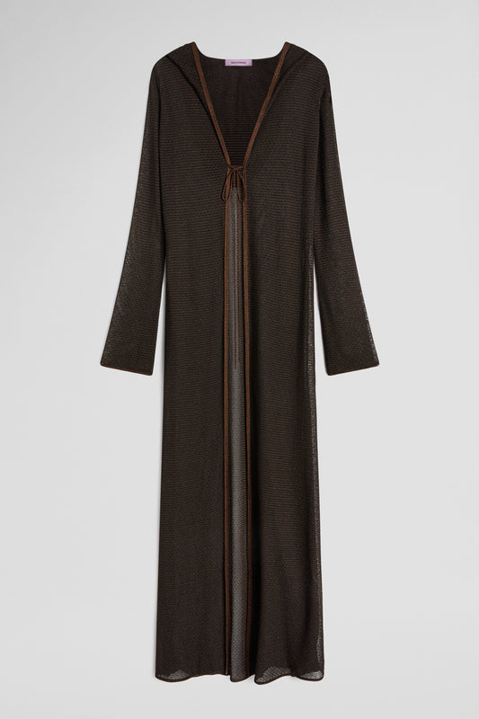 HOODED OVERCOAT