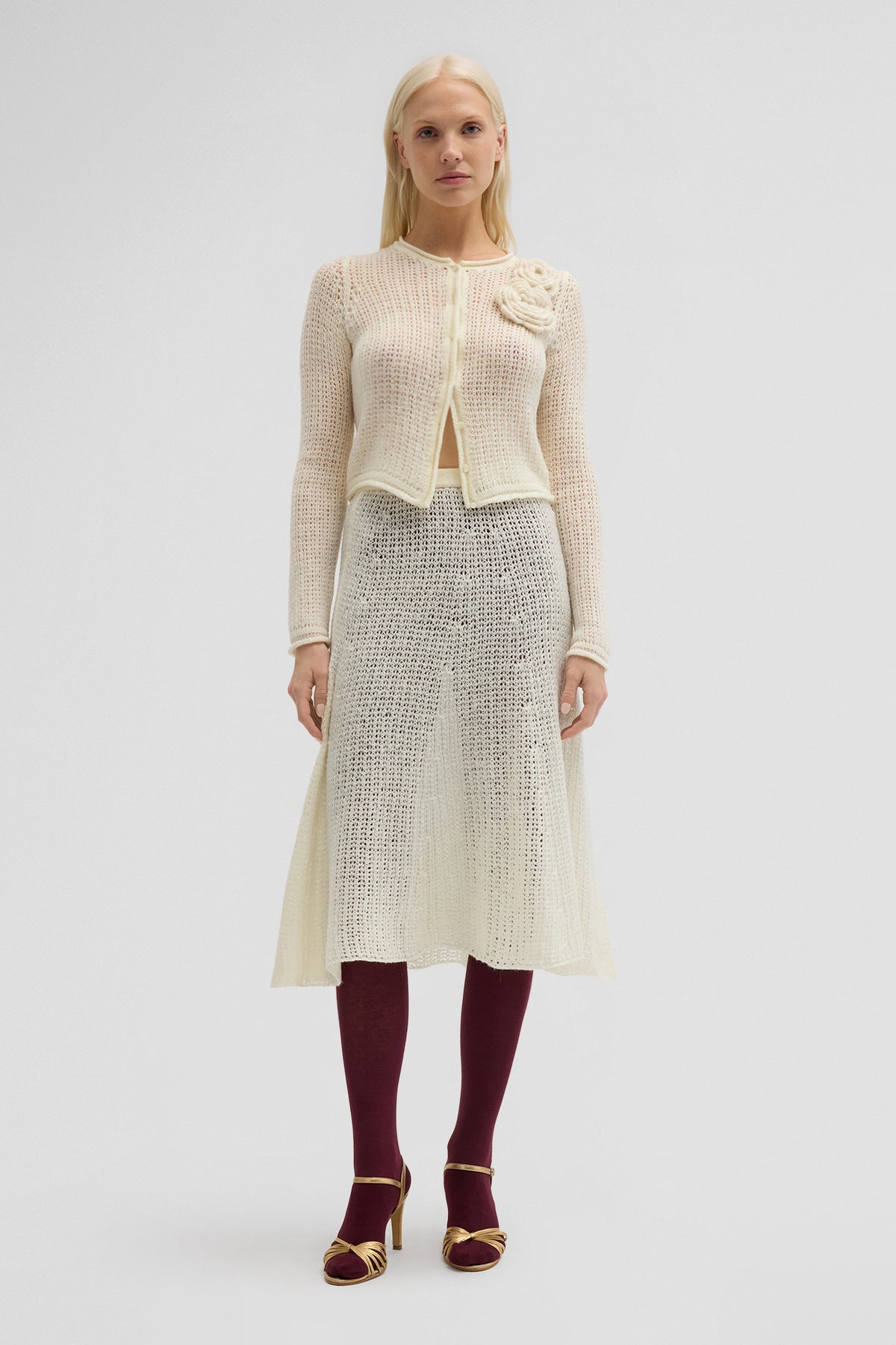 WINTER LACE CARDIGAN
