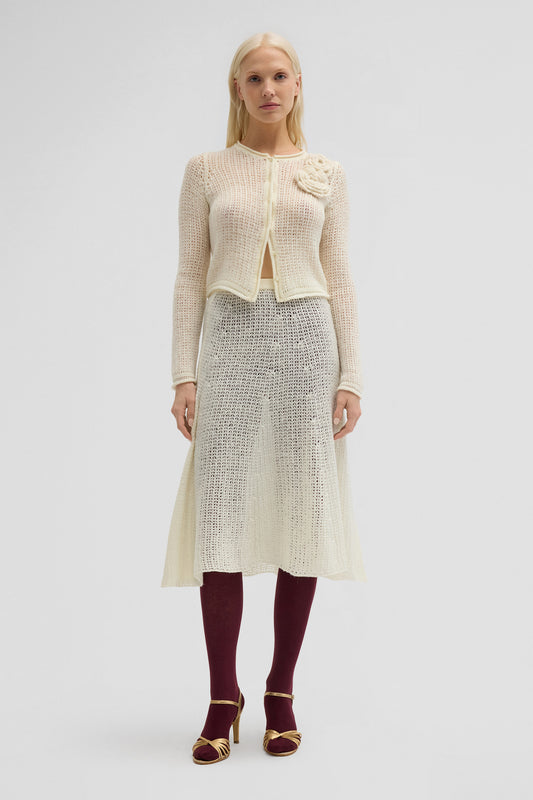 WINTER LACE CARDIGAN