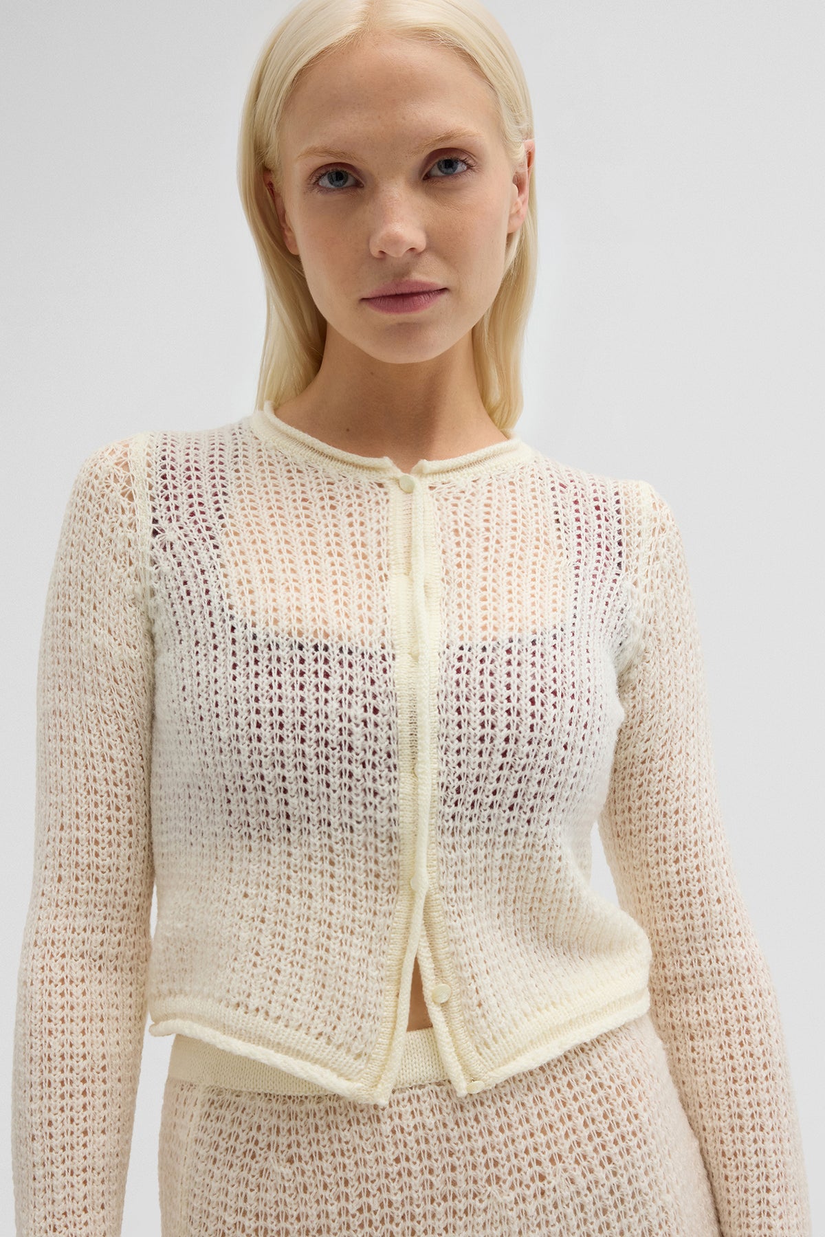 WINTER LACE CARDIGAN