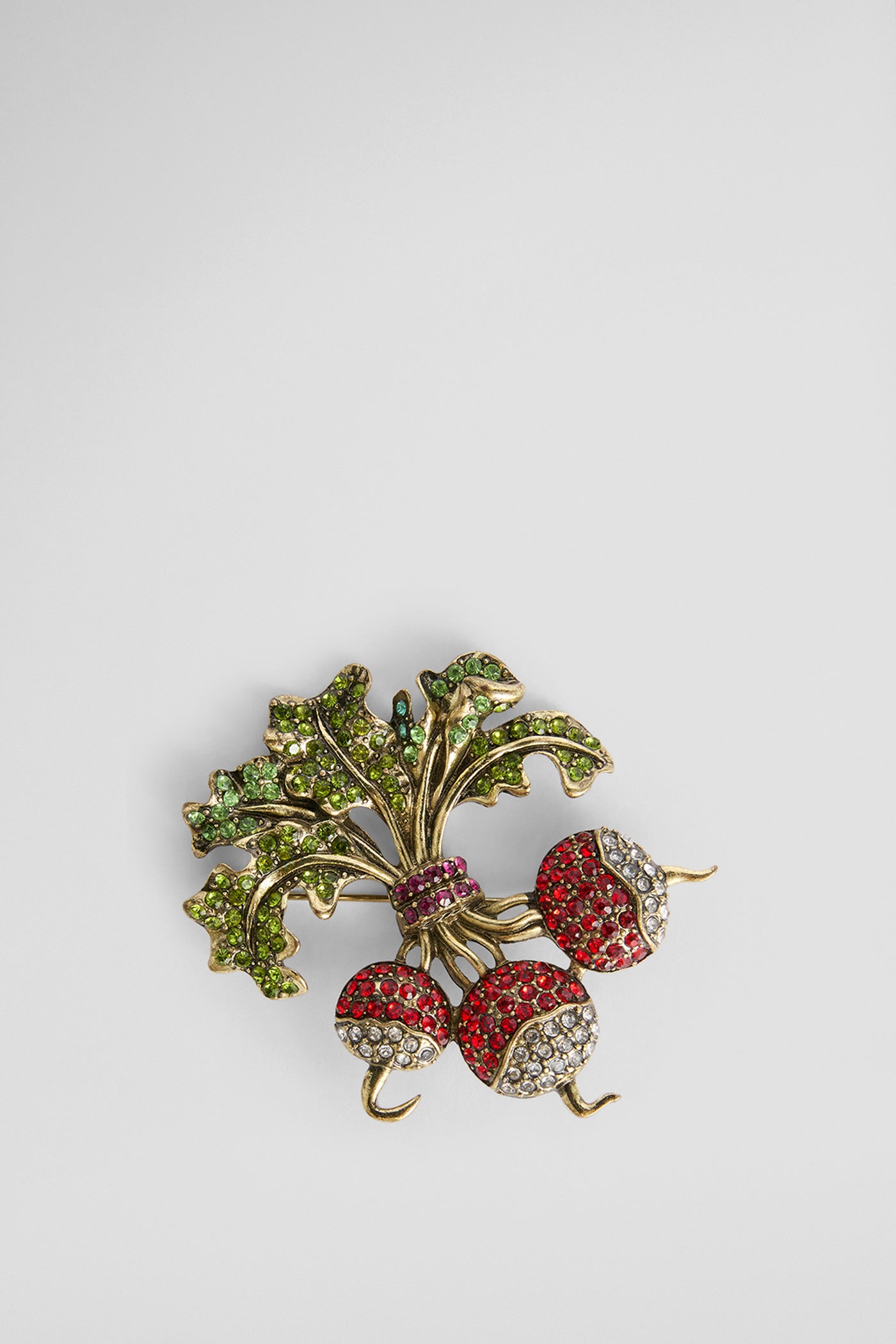 RADISH BROOCH – HEIDI DAUS