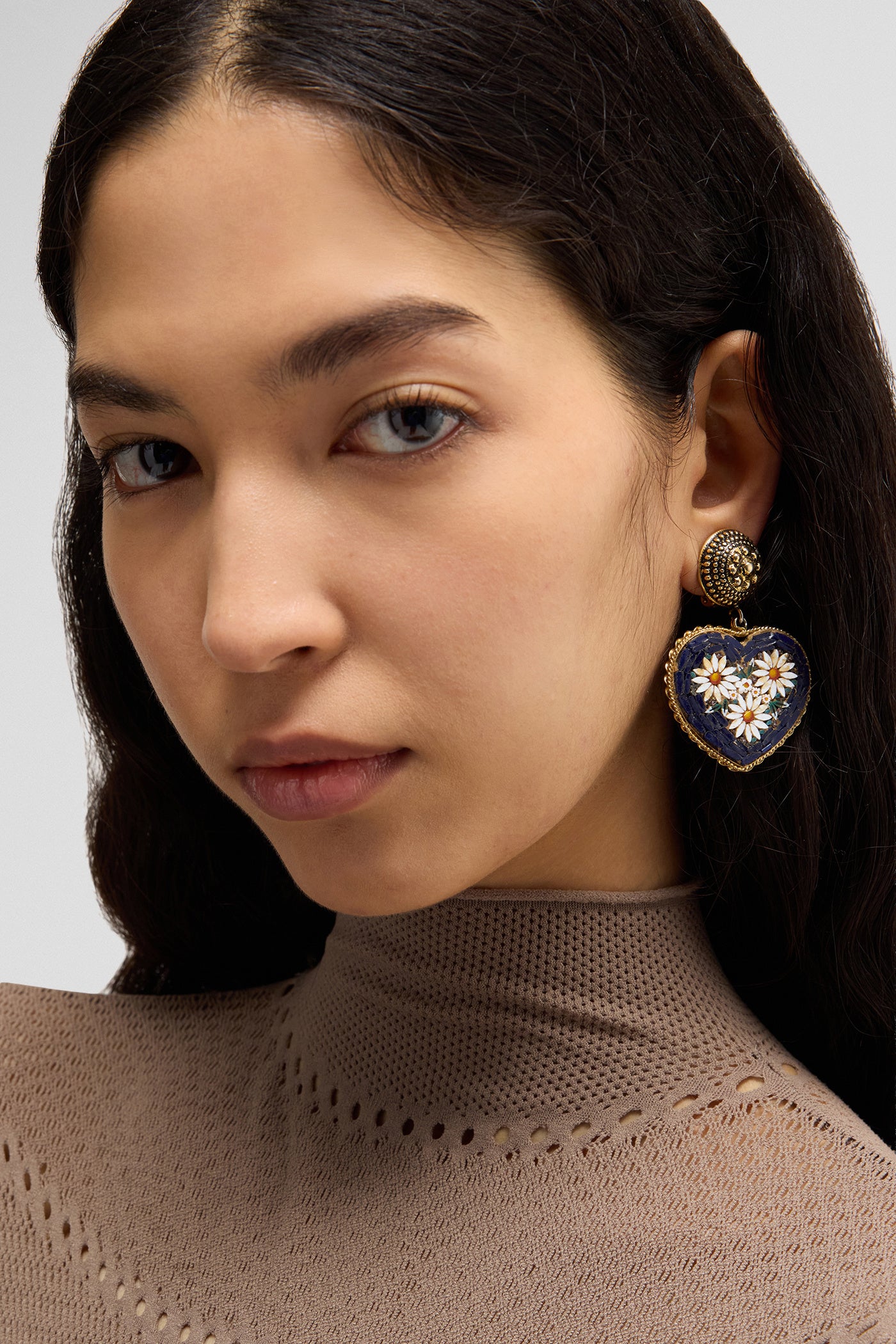 MOSAIC EARRINGS - MOSCHINO