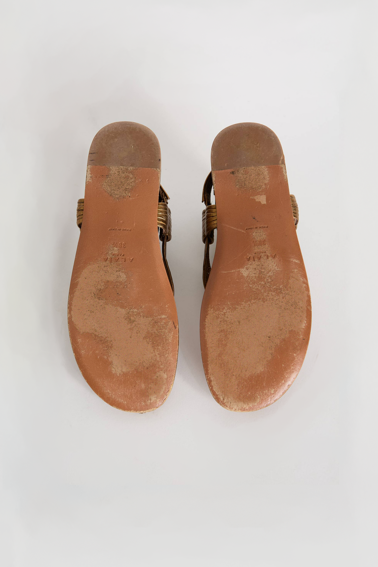 BRONZE SANDALS - ALAΪA