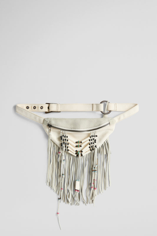 FRINGED BELT BAG - RALPH LAUREN