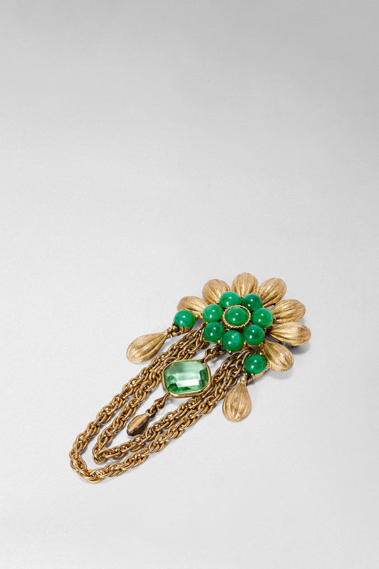 VINTAGE FLOWER BROOCH