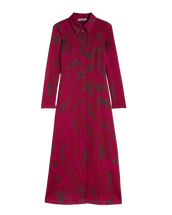 ANDRE DRESS - BORDEAUX FUCHSIA