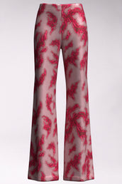 EASY PANT - BLUSH PINK AND FUCHSIA