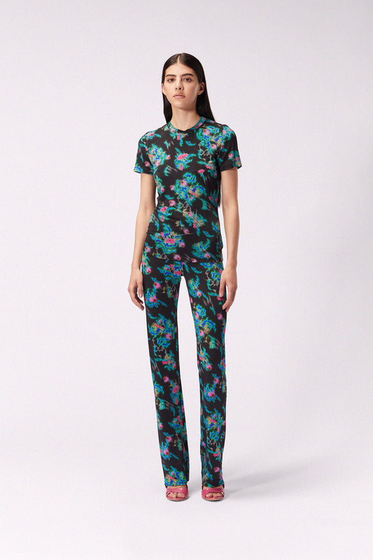 MACCAPANI - THE PANTA JAZ - FLORAL BLACK