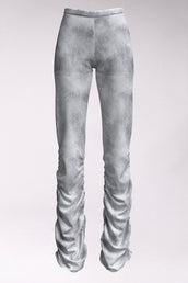 RUCHED PANT - GREY